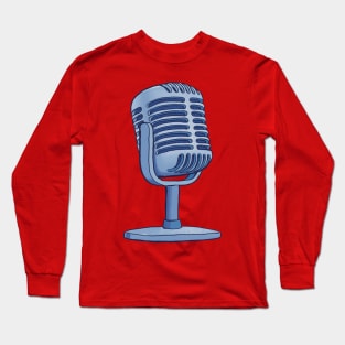 Retro microphone Long Sleeve T-Shirt